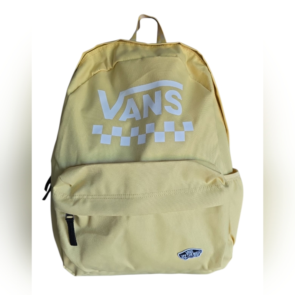 NWOT Vans Street Sport Backpack yellow